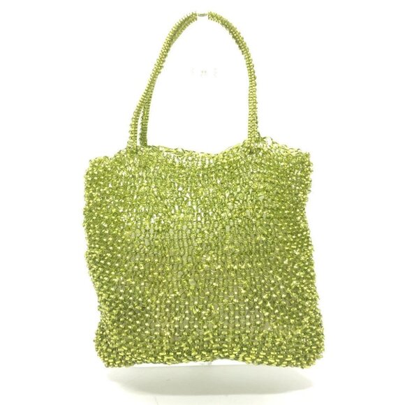 ANTEPRIMA wire Mini Bag Hand Bag Hand Bag Vinyl yellow - Picture 8 of 8